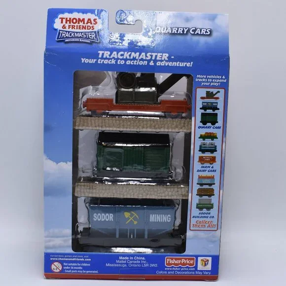 Quarry Cars Wagons Cargo Set Thomas & Friends Motorized Railway Fisher Price New - Picture 7 of 8